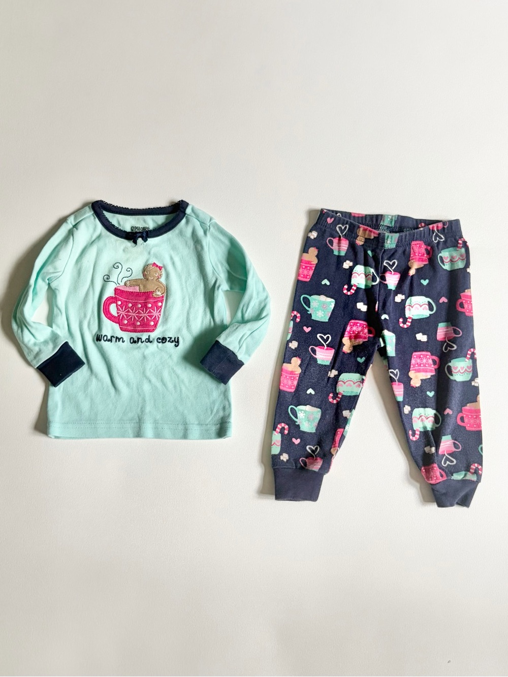 Gymboree “Warm and Cozy” Pajama Set Size 12-18 Months